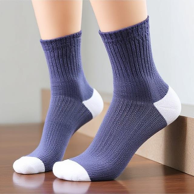  Gepolsterte Kn&ouml;chel-Laufsocken aus gek&auml;mmter Baumwolle