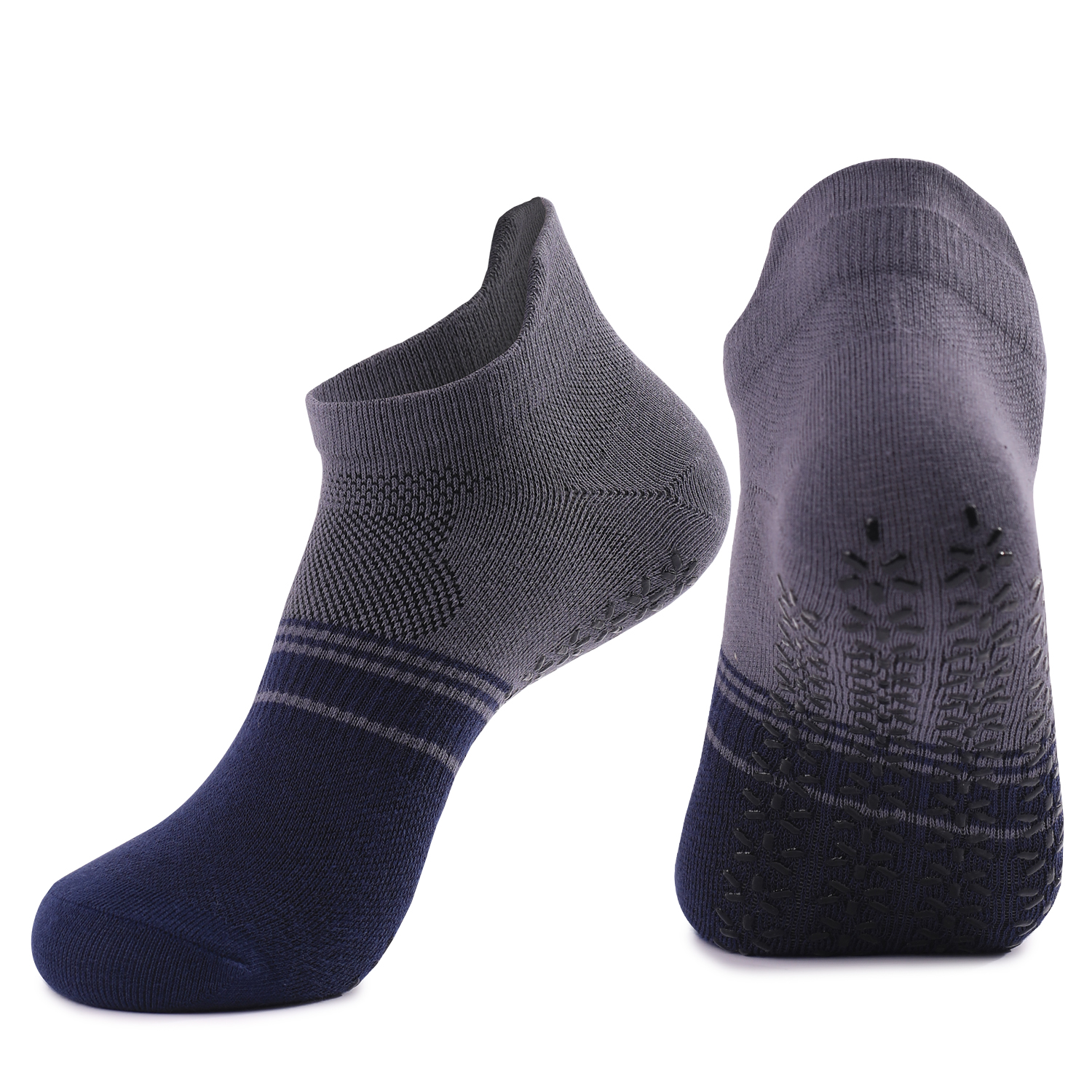 Gepolsterte, rutschfeste Yoga-Laufsocken