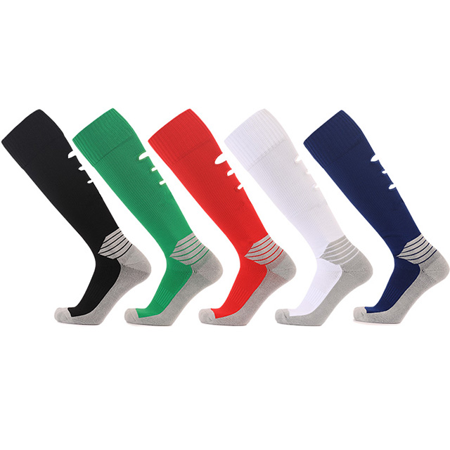 Kniehohe Fu&szlig;ballsocken aus Vent-Baumwoll-Nylon