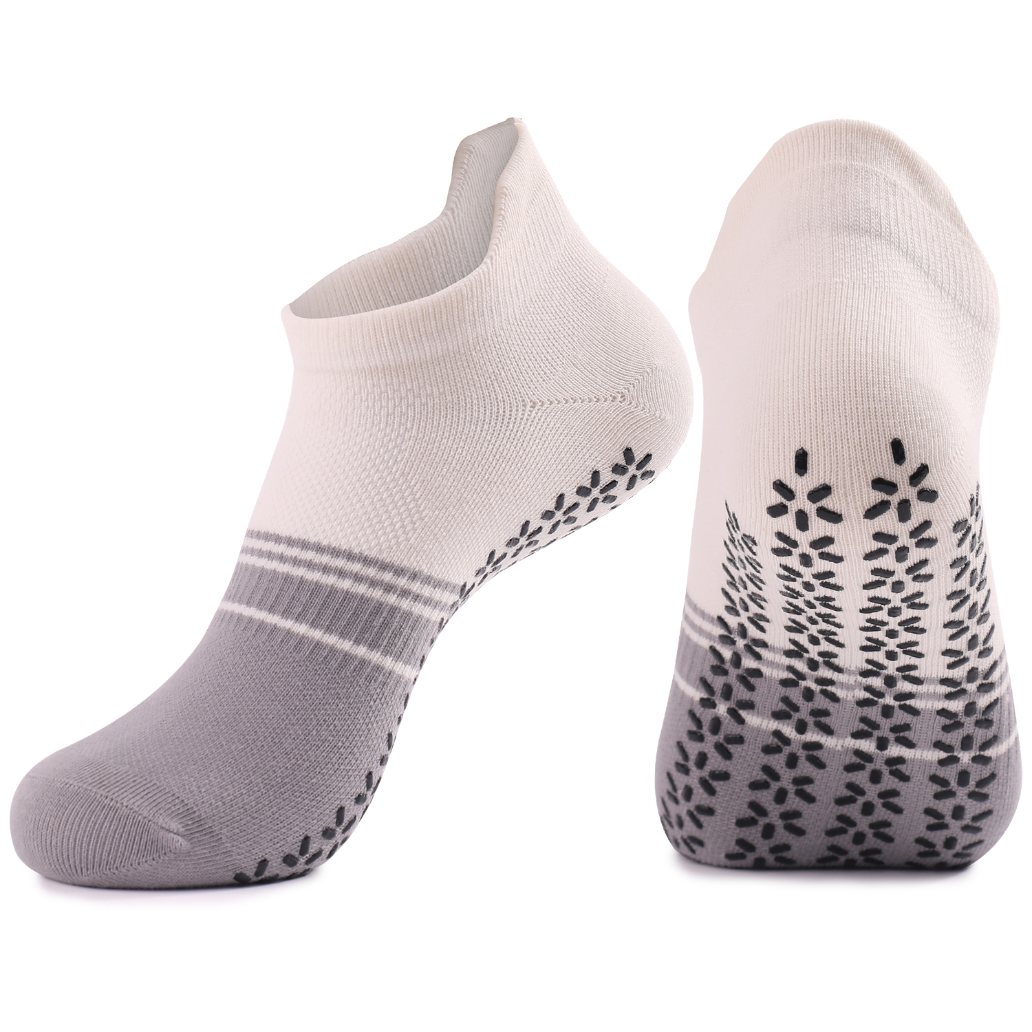 Gepolsterte, rutschfeste Yoga-Laufsocken