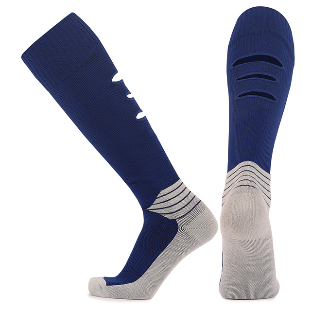 Kniehohe Fu&szlig;ballsocken aus Vent-Baumwoll-Nylon